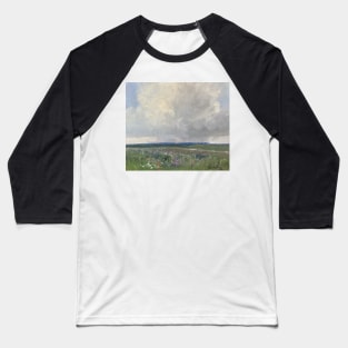 Open Air Oil on Canvas Baseball T-Shirt